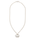 Gucci Interlocking G Necklace, &pound;250, Jewellery, Silver, Sterling Silver, Front view