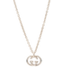 Gucci Interlocking G Necklace, &pound;250, Jewellery, Silver, Sterling Silver, Other view