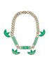 Gucci x Adidas Gourmette Necklace, front view