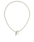 Gucci Beads Toggle Necklace, front view