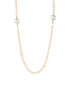 Chanel CC Double-Length Necklace, &pound;1,100, Jewellery, White, Brass/Faux Pearl, Other view