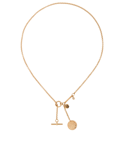 Hermes Small Ex-Libris Pendant, front view