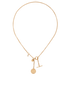 Hermes Small Ex-Libris Pendant, back view