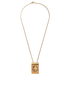 Hermes Circe Saint Louis Crystal Pendant, £250, Jewellery, Gold, Brass, Front view