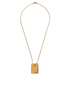 Hermes Circe Saint Louis Crystal Pendant, £250, Jewellery, Gold, Brass, Back view