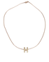 Hermes Pop H Necklace, front view