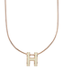 Hermes Pop H Necklace, other view