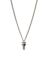 Hermes Destrier Minerale Necklace, £495, Jewellery, Silver, Brass, Other view