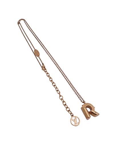 Louis Vuitton LV&Me Letter R Necklace, front view