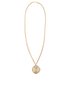 Louis Vuitton LV Logo Necklace, front view