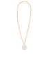 Louis Vuitton LV Logo Necklace, back view