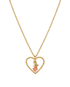 Louis Vuitton Vintage Heart Necklace, other view