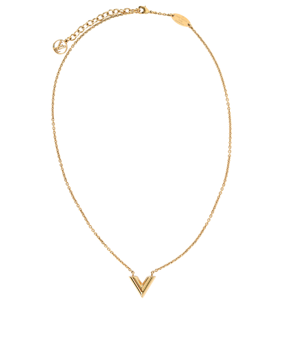 Louis Vuitton Essential V Necklace, front view