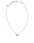 Louis Vuitton Essential V Necklace, front view