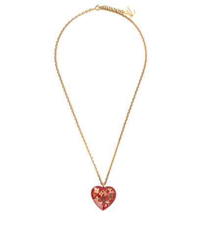 Louis Vuitton Pomme D'Amour Heart Necklace, front view