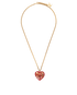 Louis Vuitton Pomme D'Amour Heart Necklace, front view