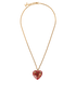 Louis Vuitton Pomme D'Amour Heart Necklace, back view