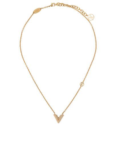 Louis Vuitton Authenticated Essential V Necklace