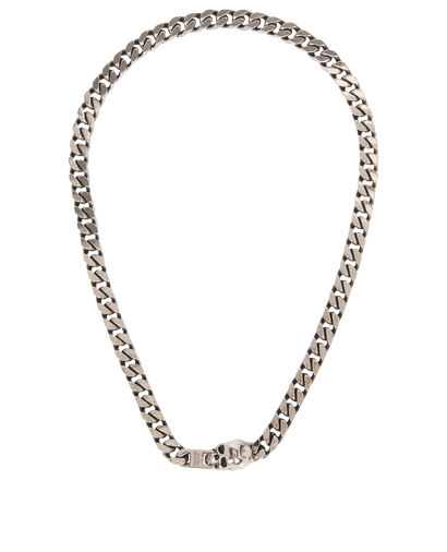 Alexander McQueen Skull Chain Necklace, front view