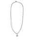 Alexander McQueen Skull Pendant Necklace, back view
