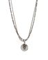 Alexander McQueen Skull Pendant Necklace, other view