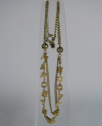 Marc Jacobs by Marc Jacobs Letter Necklace, front view