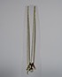 Mulberry Love and Peace Ring Necklace, front view