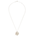 Tiffany RTT Heart Tag & Key Necklace, front view