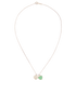 Tiffany Double Heart Tag Necklace, front view