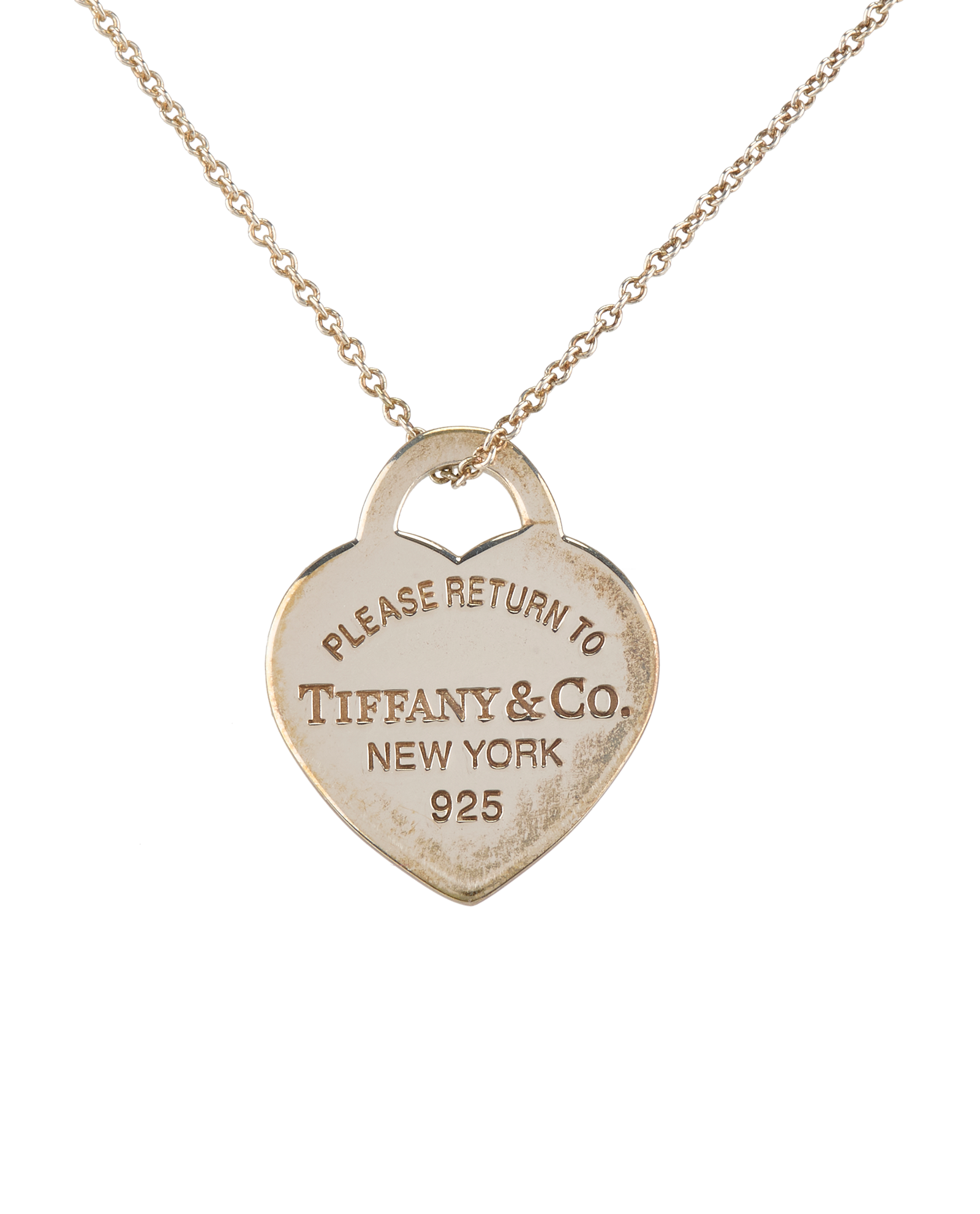 Tiffany Return to Tiffany Heart Tag Necklace, &pound;110, Jewellery, Silver, Sterling Silver, Other view