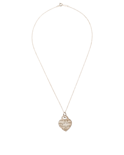 Tiffany I Love You Heart Necklace, Sterling Silver, B/DB, 2*