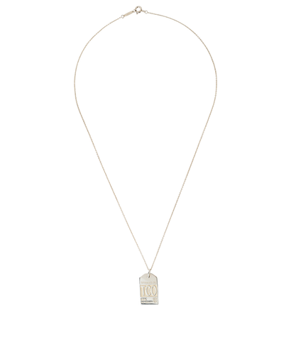 Tiffany NYC Pendant Necklace, £250, Jewellery, Silver, Sterling Silver, Front view