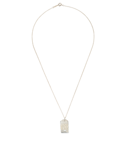 Tiffany NYC Pendant Necklace, Sterling Silver, DB, 3*