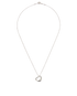 Tiffany Elsa Peretti Open Heart Necklace, front view