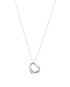 Tiffany Elsa Peretti Open Heart Necklace, other view