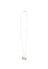 Tiffany Double Heart Tag Pendant Necklace, back view