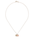 Tiffany & Co Double Heart Tag Necklace, front view