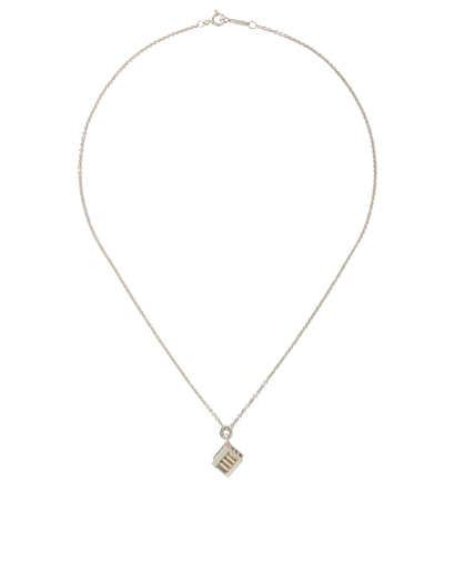 Tiffany Atlas Cube Necklace, front view