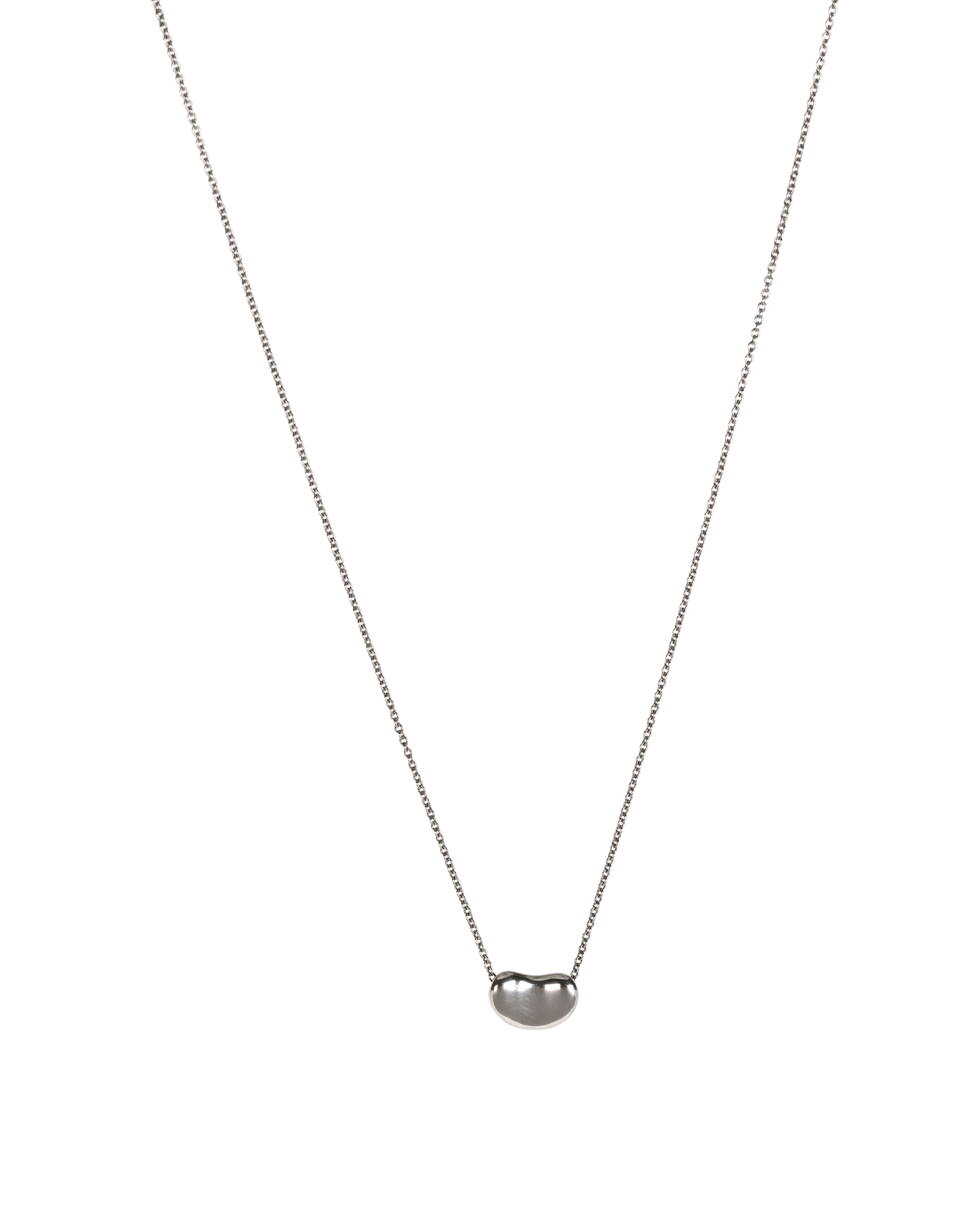 Tiffany Elsa Peretti Bean Pendant Necklace, &pound;195, Jewellery, Silver, Sterling Silver, Other view