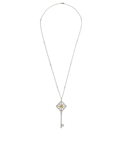 Tiffany Kaleidoscope Key Necklace, £6,500, Jewellery, Silver/Yellow, Platinum/White Gold, Front view