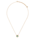 Tiffany T Circle Pendant Necklace, front view