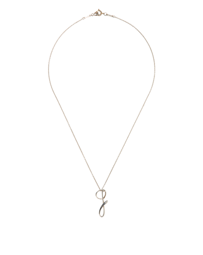 Tiffany & Co Elsa Peretti Alphabet Letter G Pendant, £140, Jewellery, Silver, Silver, Front view