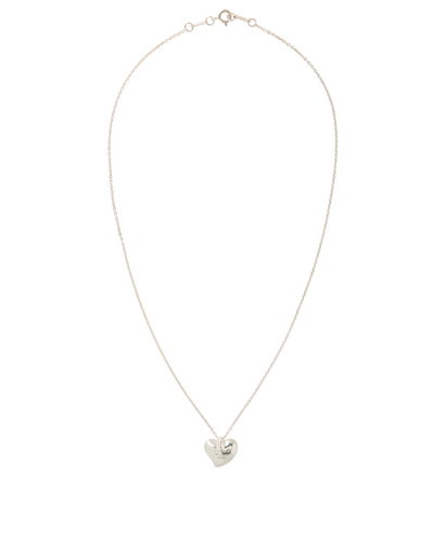 Tiffany & Co Elsa Peretti Carved Heart Pendant, front view