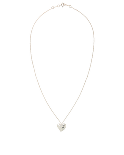 Tiffany & Co Elsa Peretti Carved Heart Pendant, Sterling Silver, B/DB, 2*