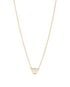 Tiffany Elsa Peretti Diamonds By The Yard Single Pendant Necklace, other view