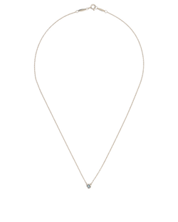 Tiffany Color By The Yard Necklace,Sterling Silver/Aquamarine,B, 3*