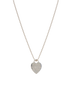 Tiffany RTT Large Heart Tag Necklace, other view
