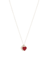 Tiffany Double Heart Tag Pendant Necklace, other view