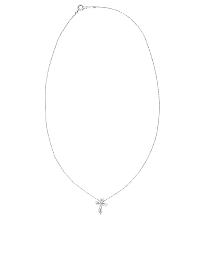 Tiffany Elsa Peretti Cross Necklace, front view