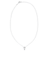 Tiffany Elsa Peretti Cross Necklace, back view